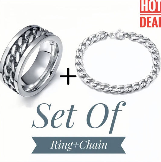 SET OF TWO (Ring + Bracelet)  [DELIVERY FREE]